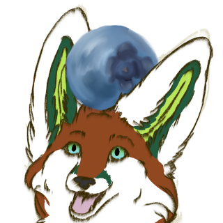 Techno Blueberry Blueberry by TsuneKitsune